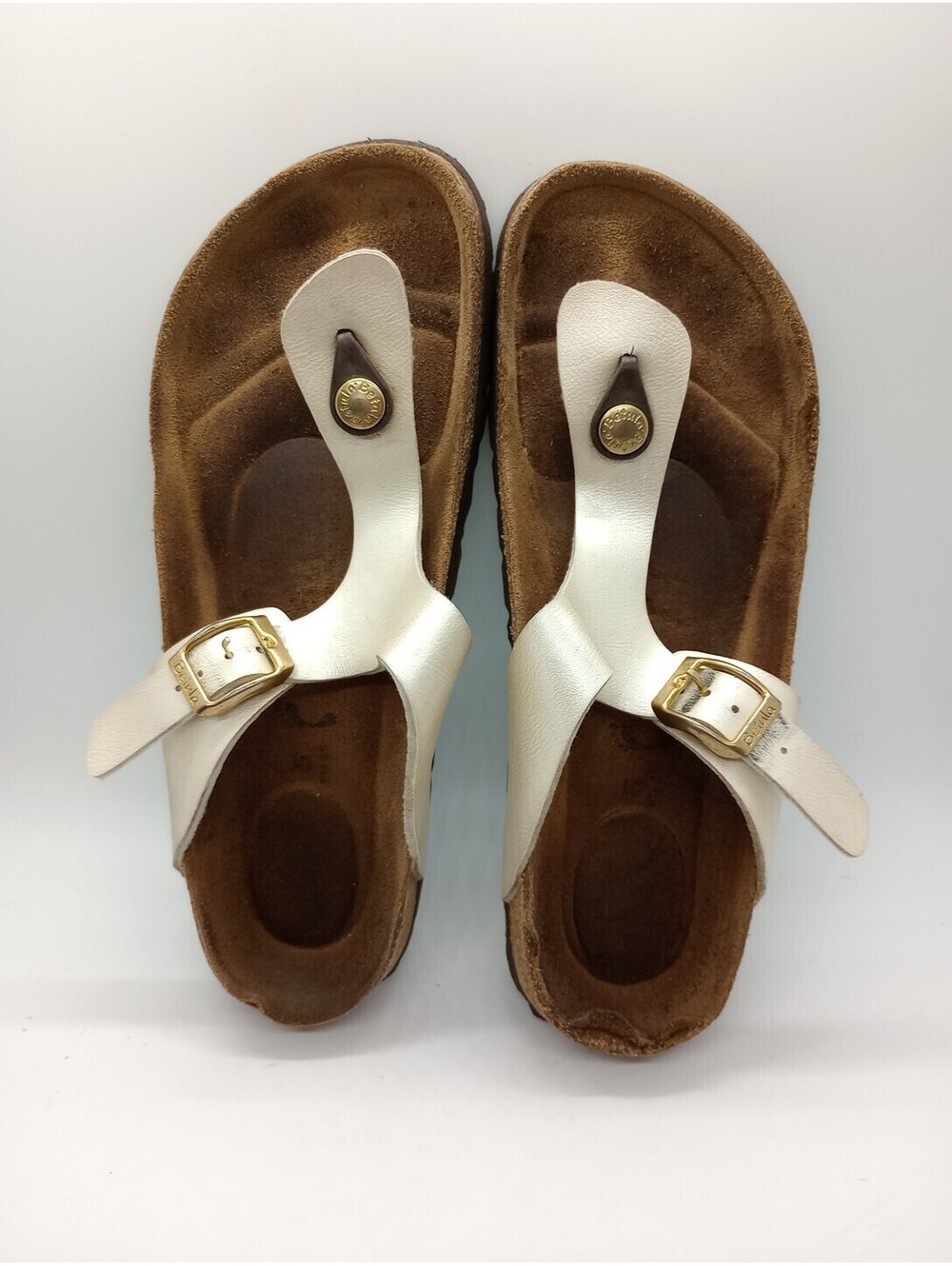 betula birkenstock sandals Size 5 Beige 209